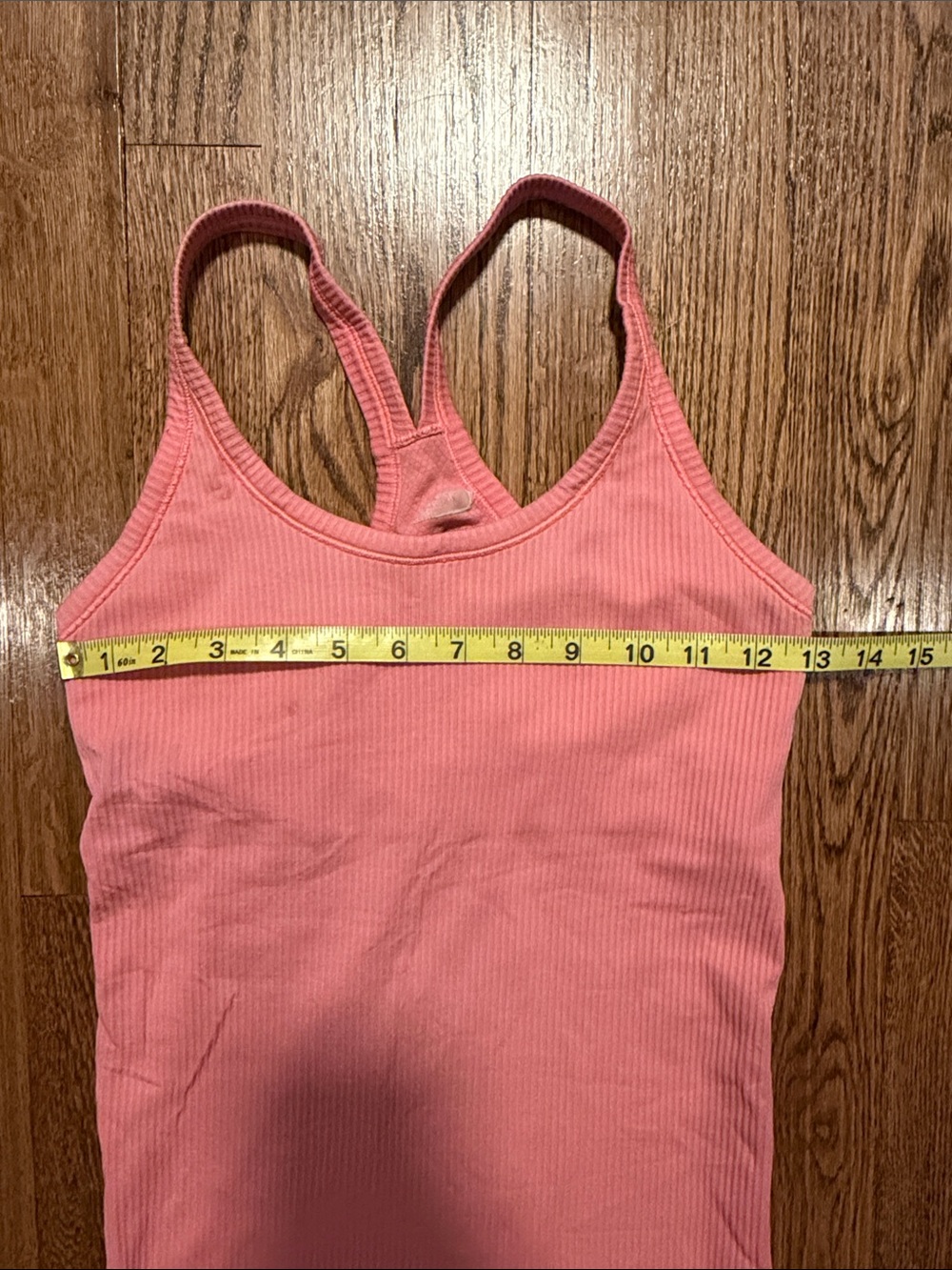 Lululemon Ebb to street Women's Ribbed Racerback Tank Top brier rose size 4 - Picture 3 of 6